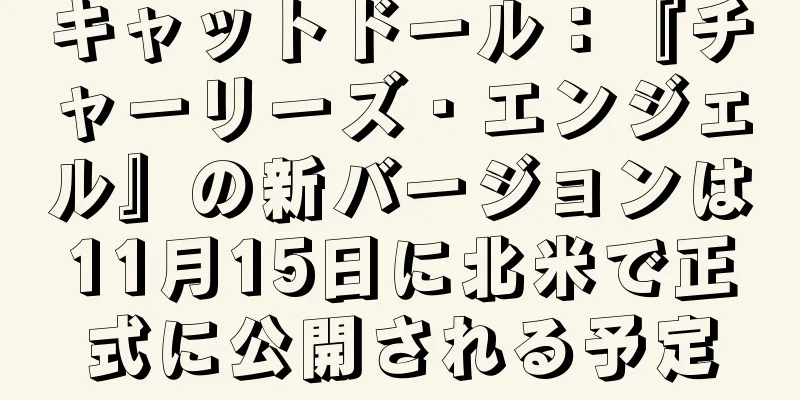 キャットドール：『チャーリーズ・エンジェル』の新バージョンは11月15日に北米で正式に公開される予定