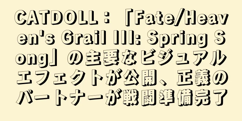 CATDOLL：「Fate/Heaven's Grail III: Spring Song」の主要なビジュアルエフェクトが公開、正義のパートナーが戦闘準備完了
