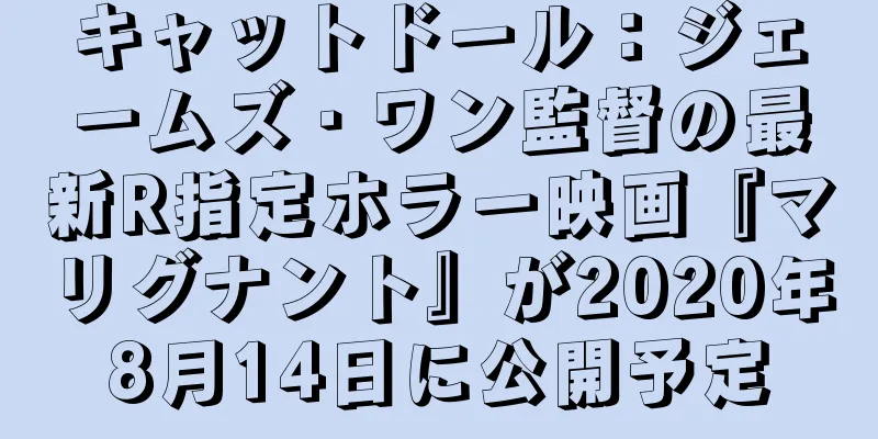 キャットドール：ジェームズ・ワン監督の最新R指定ホラー映画『マリグナント』が2020年8月14日に公開予定