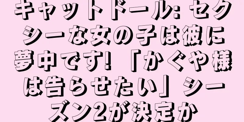キャットドール: セクシーな女の子は彼に夢中です! 「かぐや様は告らせたい」シーズン2が決定か
