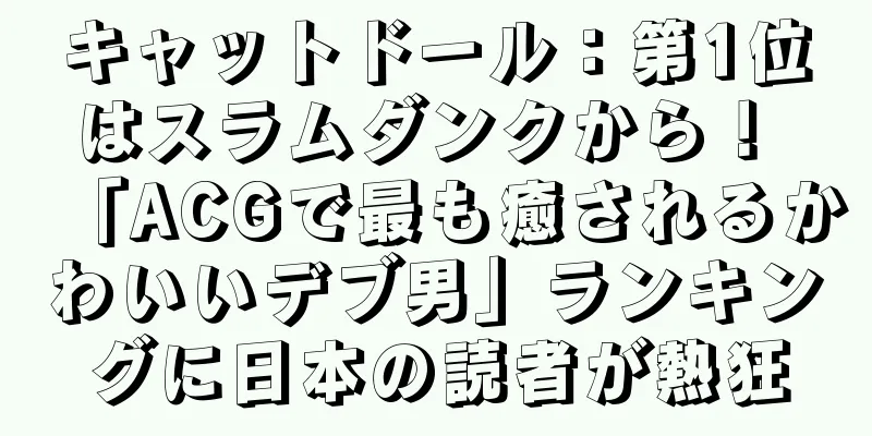 キャットドール：第1位はスラムダンクから！ 「ACGで最も癒されるかわいいデブ男」ランキングに日本の読者が熱狂