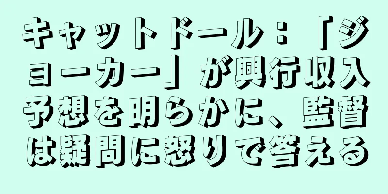 キャットドール：「ジョーカー」が興行収入予想を明らかに、監督は疑問に怒りで答える