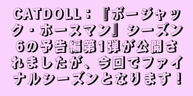 CATDOLL：『ボージャック・ホースマン』シーズン6の予告編第1弾が公開されましたが、今回でファイナルシーズンとなります！