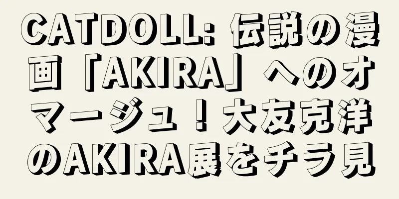 CATDOLL: 伝説の漫画「AKIRA」へのオマージュ！大友克洋のAKIRA展をチラ見