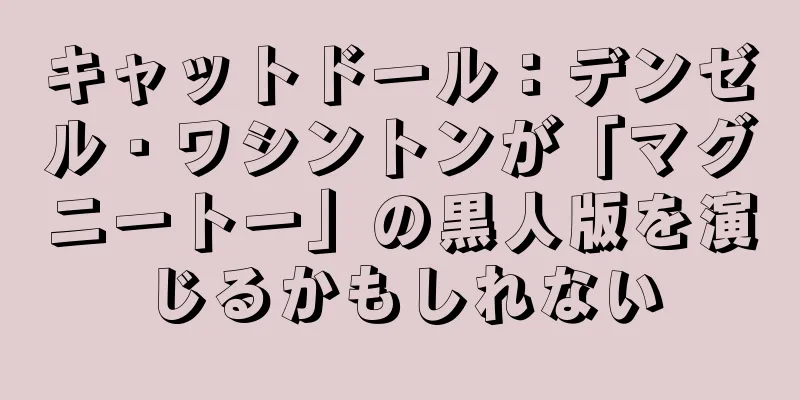 キャットドール：デンゼル・ワシントンが「マグニートー」の黒人版を演じるかもしれない