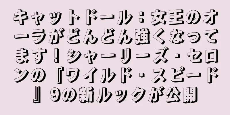 キャットドール：女王のオーラがどんどん強くなってます！シャーリーズ・セロンの『ワイルド・スピード』9の新ルックが公開