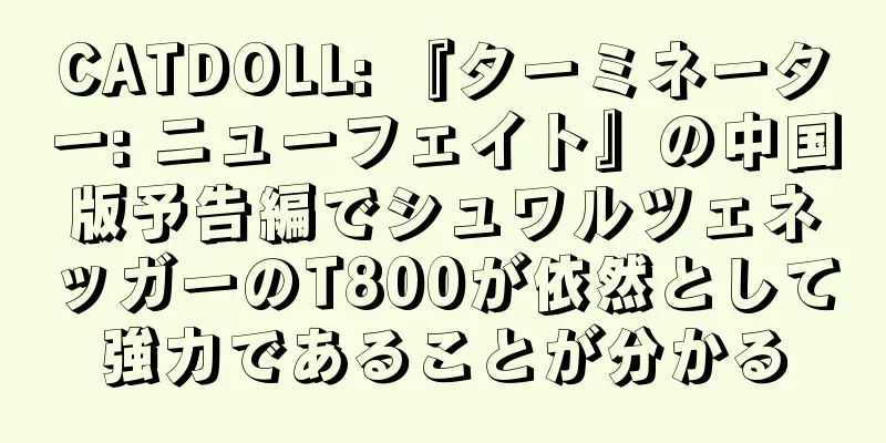 CATDOLL: 『ターミネーター: ニューフェイト』の中国版予告編でシュワルツェネッガーのT800が依然として強力であることが分かる