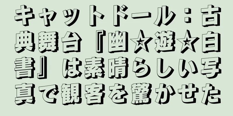キャットドール：古典舞台『幽☆遊☆白書』は素晴らしい写真で観客を驚かせた