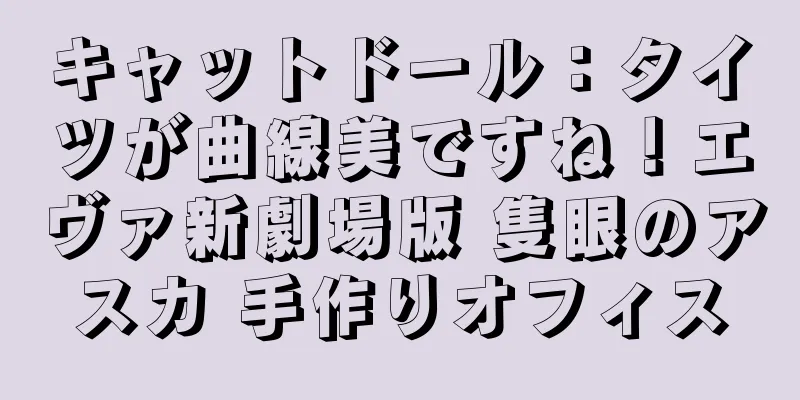 キャットドール：タイツが曲線美ですね！エヴァ新劇場版 隻眼のアスカ 手作りオフィス