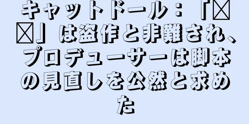 キャットドール：「哪吒」は盗作と非難され、プロデューサーは脚本の見直しを公然と求めた