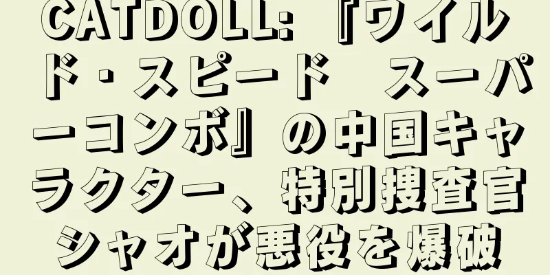 CATDOLL: 『ワイルド・スピード　スーパーコンボ』の中国キャラクター、特別捜査官シャオが悪役を爆破