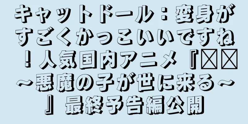 キャットドール：変身がすごくかっこいいですね！人気国内アニメ『哪吒～悪魔の子が世に来る～』最終予告編公開
