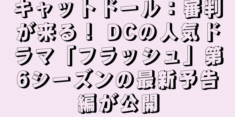 キャットドール：審判が来る！ DCの人気ドラマ「フラッシュ」第6シーズンの最新予告編が公開
