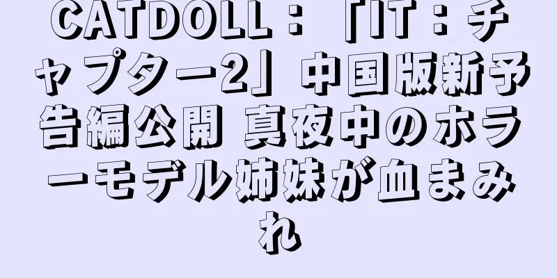 CATDOLL：「IT：チャプター2」中国版新予告編公開 真夜中のホラーモデル姉妹が血まみれ