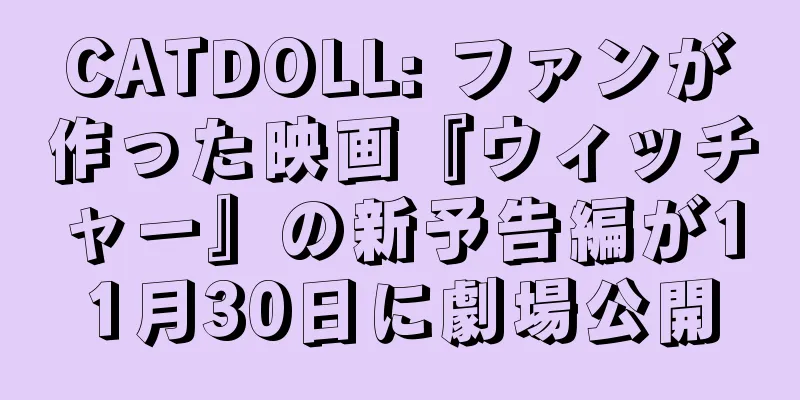 CATDOLL: ファンが作った映画『ウィッチャー』の新予告編が11月30日に劇場公開