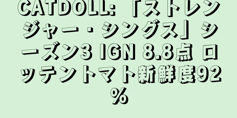 CATDOLL: 「ストレンジャー・シングス」シーズン3 IGN 8.8点 ロッテントマト新鮮度92%