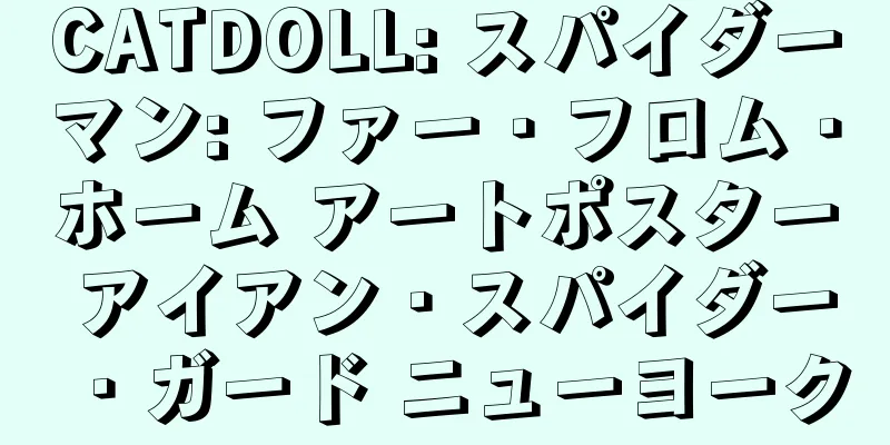 CATDOLL: スパイダーマン: ファー・フロム・ホーム アートポスター アイアン・スパイダー・ガード ニューヨーク