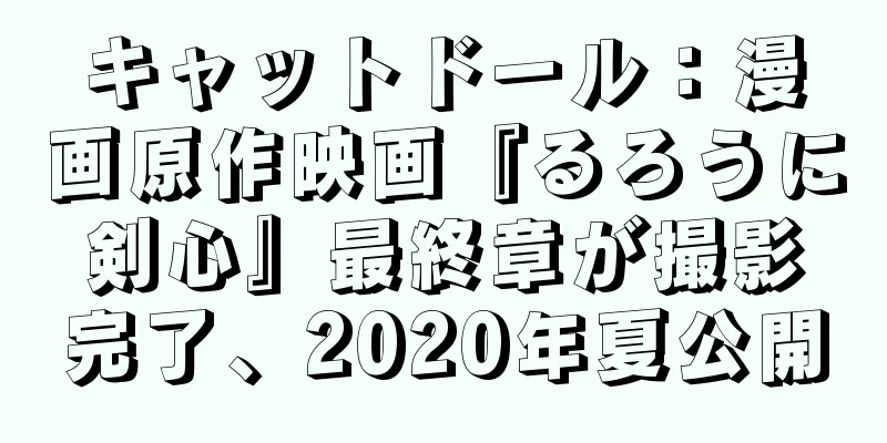 キャットドール：漫画原作映画『るろうに剣心』最終章が撮影完了、2020年夏公開