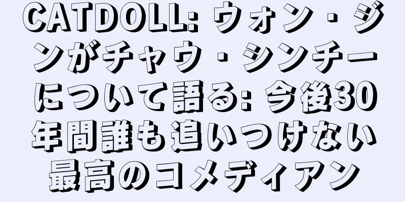 CATDOLL: ウォン・ジンがチャウ・シンチーについて語る: 今後30年間誰も追いつけない最高のコメディアン