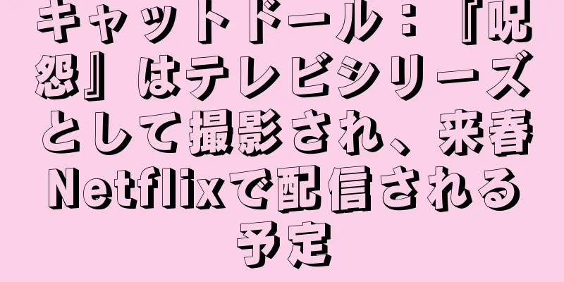 キャットドール：『呪怨』はテレビシリーズとして撮影され、来春Netflixで配信される予定