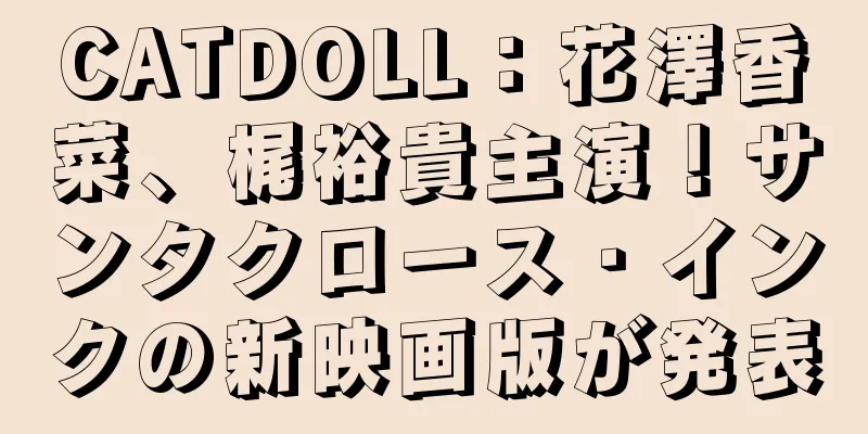 CATDOLL：花澤香菜、梶裕貴主演！サンタクロース・インクの新映画版が発表