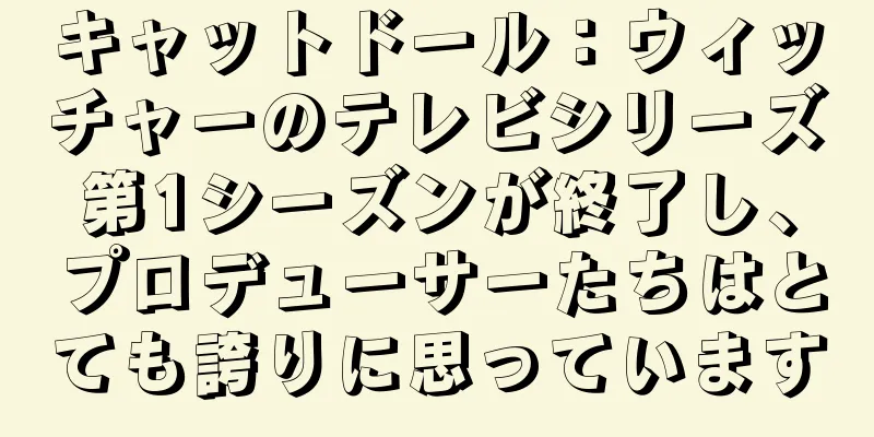 キャットドール：ウィッチャーのテレビシリーズ第1シーズンが終了し、プロデューサーたちはとても誇りに思っています