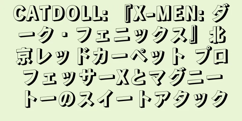 CATDOLL: 『X-MEN: ダーク・フェニックス』北京レッドカーペット プロフェッサーXとマグニートーのスイートアタック