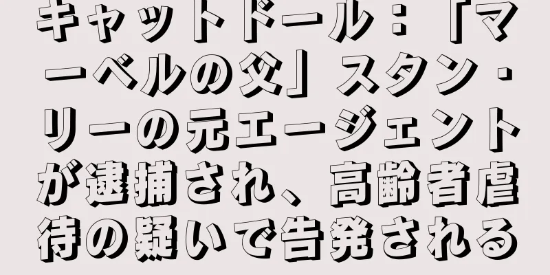 キャットドール：「マーベルの父」スタン・リーの元エージェントが逮捕され、高齢者虐待の疑いで告発される