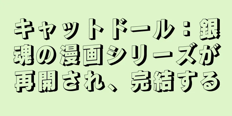 キャットドール：銀魂の漫画シリーズが再開され、完結する