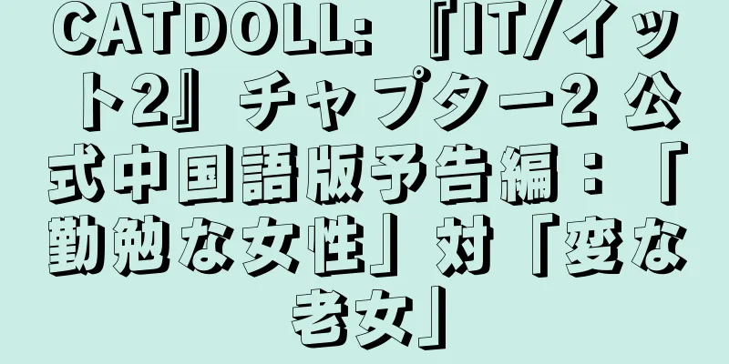 CATDOLL: 『IT/イット2』チャプター2 公式中国語版予告編：「勤勉な女性」対「変な老女」