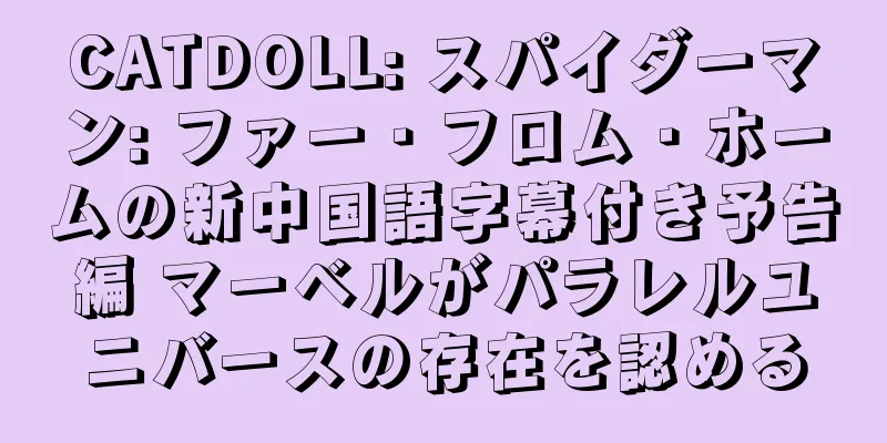 CATDOLL: スパイダーマン: ファー・フロム・ホームの新中国語字幕付き予告編 マーベルがパラレルユニバースの存在を認める