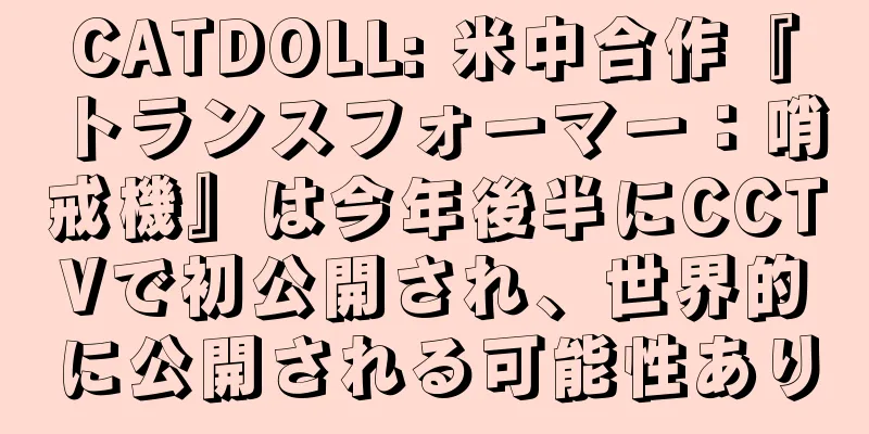 CATDOLL: 米中合作『トランスフォーマー：哨戒機』は今年後半にCCTVで初公開され、世界的に公開される可能性あり