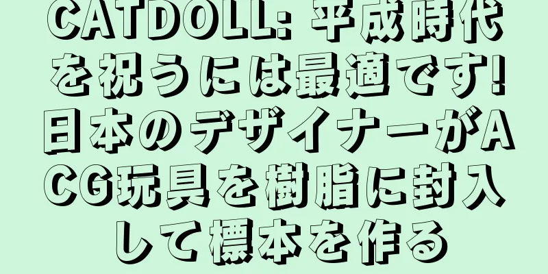 CATDOLL: 平成時代を祝うには最適です!日本のデザイナーがACG玩具を樹脂に封入して標本を作る