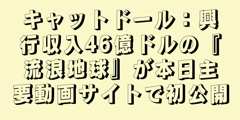 キャットドール：興行収入46億ドルの『流浪地球』が本日主要動画サイトで初公開