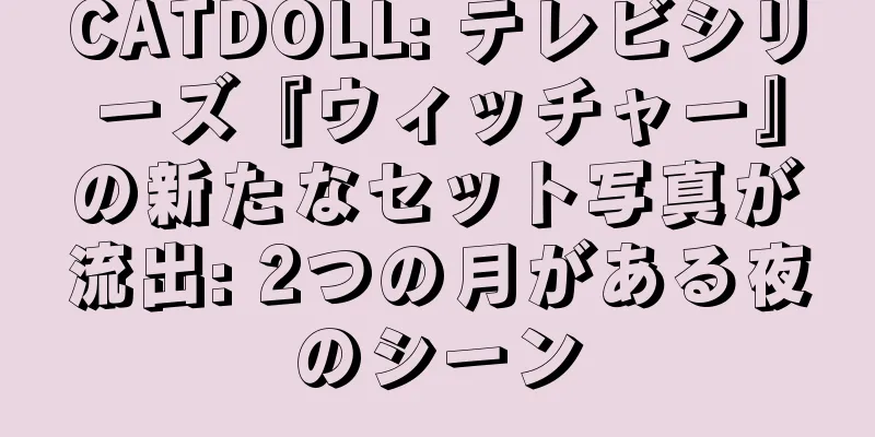 CATDOLL: テレビシリーズ『ウィッチャー』の新たなセット写真が流出: 2つの月がある夜のシーン