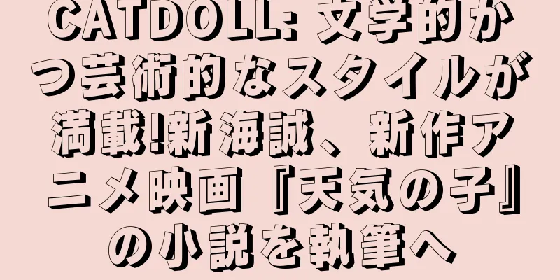 CATDOLL: 文学的かつ芸術的なスタイルが満載!新海誠、新作アニメ映画『天気の子』の小説を執筆へ