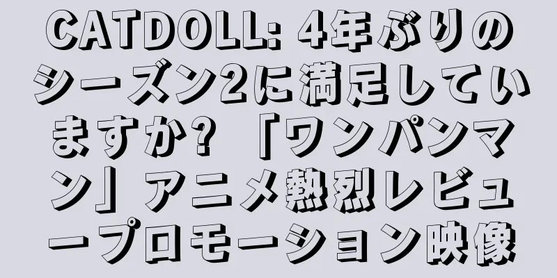 CATDOLL: 4年ぶりのシーズン2に満足していますか? 「ワンパンマン」アニメ熱烈レビュープロモーション映像
