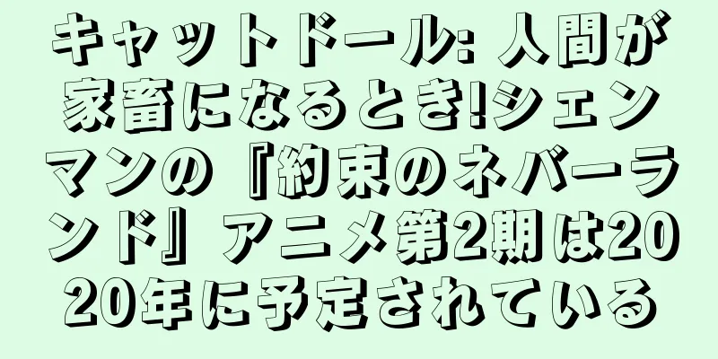 キャットドール: 人間が家畜になるとき!シェンマンの『約束のネバーランド』アニメ第2期は2020年に予定されている