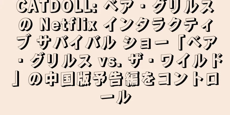 CATDOLL: ベア・グリルスの Netflix インタラクティブ サバイバル ショー「ベア・グリルス vs. ザ・ワイルド」の中国版予告編をコントロール
