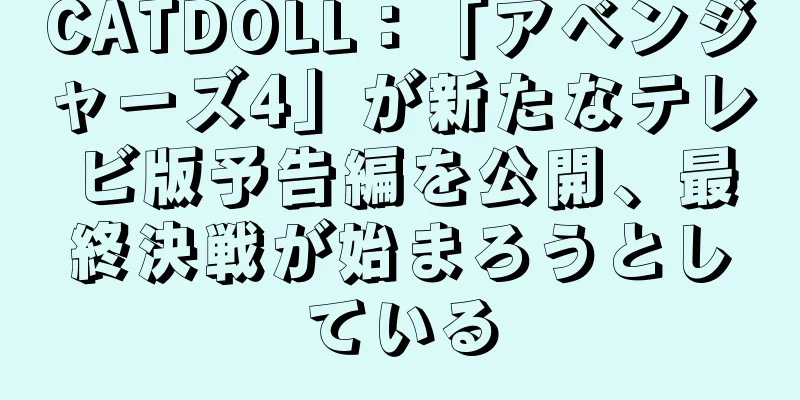 CATDOLL：「アベンジャーズ4」が新たなテレビ版予告編を公開、最終決戦が始まろうとしている