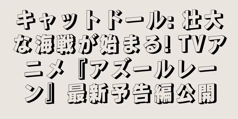 キャットドール: 壮大な海戦が始まる! TVアニメ『アズールレーン』最新予告編公開
