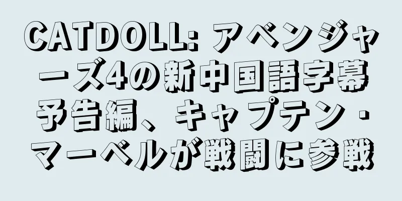 CATDOLL: アベンジャーズ4の新中国語字幕予告編、キャプテン・マーベルが戦闘に参戦