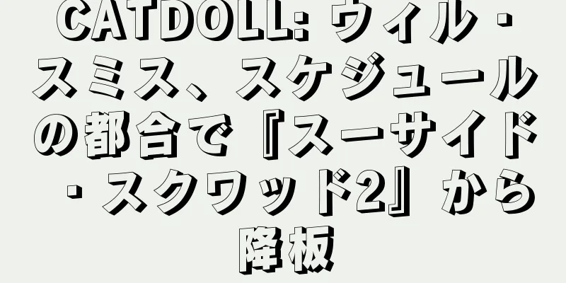 CATDOLL: ウィル・スミス、スケジュールの都合で『スーサイド・スクワッド2』から降板