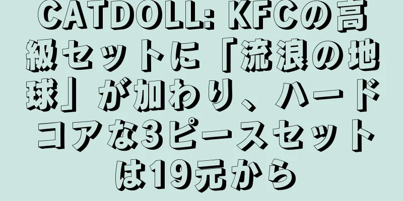 CATDOLL: KFCの高級セットに「流浪の地球」が加わり、ハードコアな3ピースセットは19元から