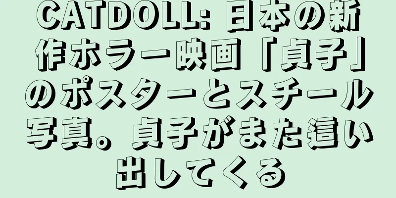 CATDOLL: 日本の新作ホラー映画「貞子」のポスターとスチール写真。貞子がまた這い出してくる