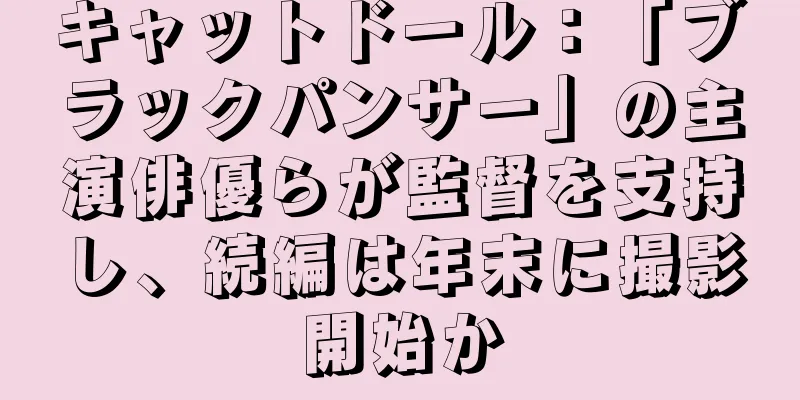 キャットドール：「ブラックパンサー」の主演俳優らが監督を支持し、続編は年末に撮影開始か