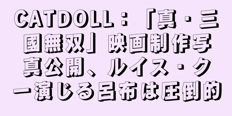 CATDOLL：「真・三國無双」映画制作写真公開、ルイス・クー演じる呂布は圧倒的