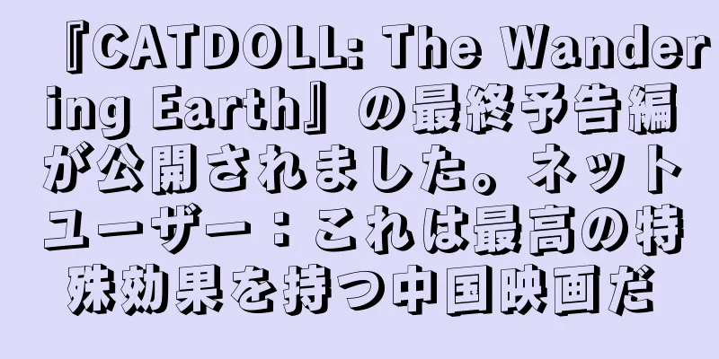 『CATDOLL: The Wandering Earth』の最終予告編が公開されました。ネットユーザー：これは最高の特殊効果を持つ中国映画だ