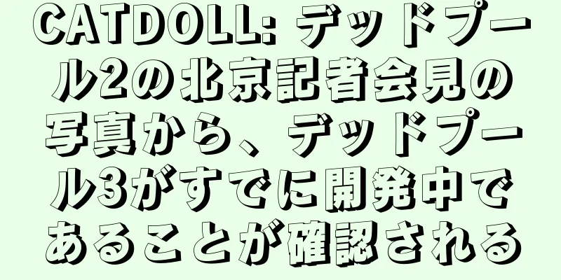 CATDOLL: デッドプール2の北京記者会見の写真から、デッドプール3がすでに開発中であることが確認される