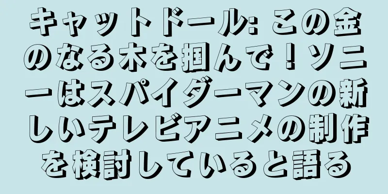 キャットドール: この金のなる木を掴んで！ソニーはスパイダーマンの新しいテレビアニメの制作を検討していると語る
